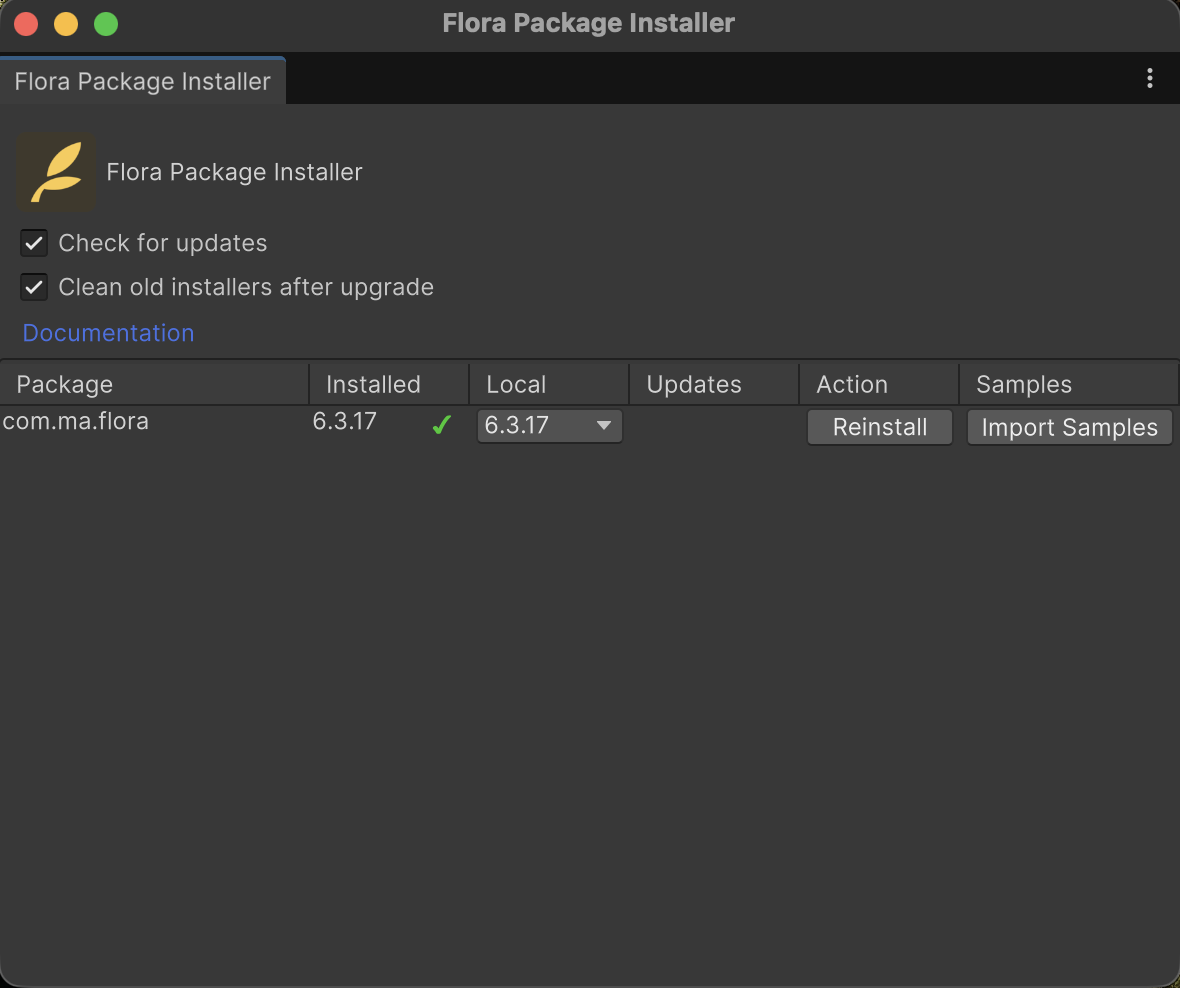 Flora Package Manager