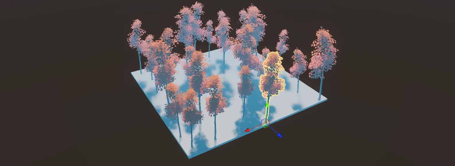 Flora Instance Renderer component